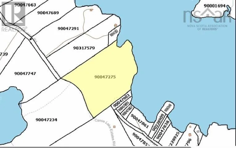 Lot Canoe Lake Estates Road, East Quinan, Nova Scotia B0W 3M0