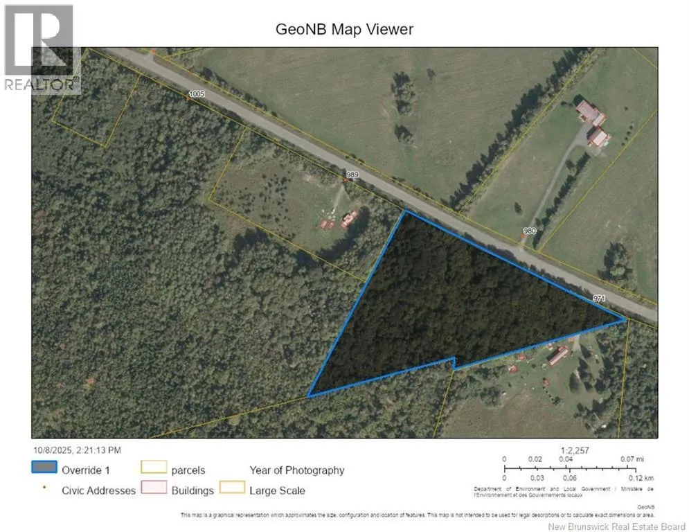 Lot Hodgdon Road, Mapledale, New Brunswick E7M 4R2