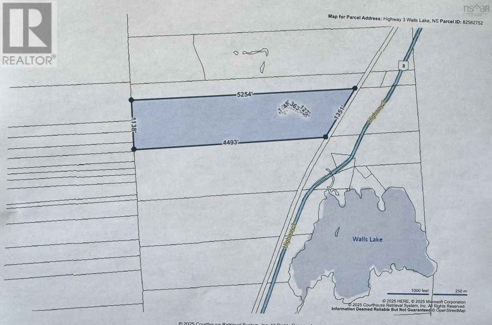 Lot Pid#80136211 Highway 3, Walls Lake, Nova Scotia B0T 1V0