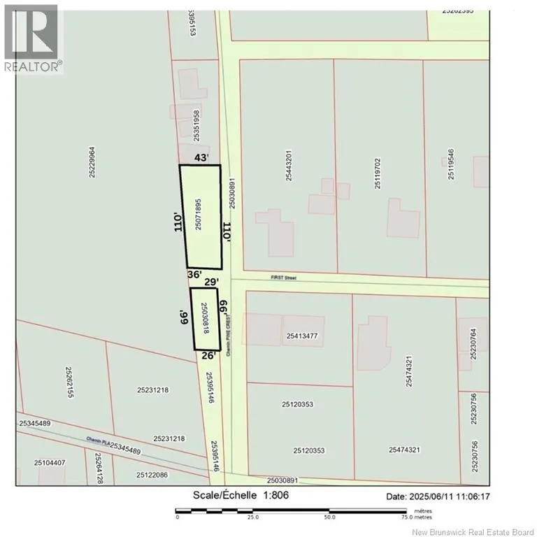 Lot Pine Crest Road, Notre-Dame, New Brunswick E4V 1Y7