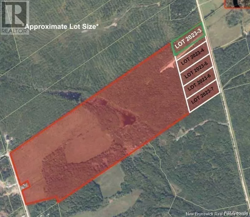 Lot#4 Tay Falls Rd, Stanley, New Brunswick E6B 1M7