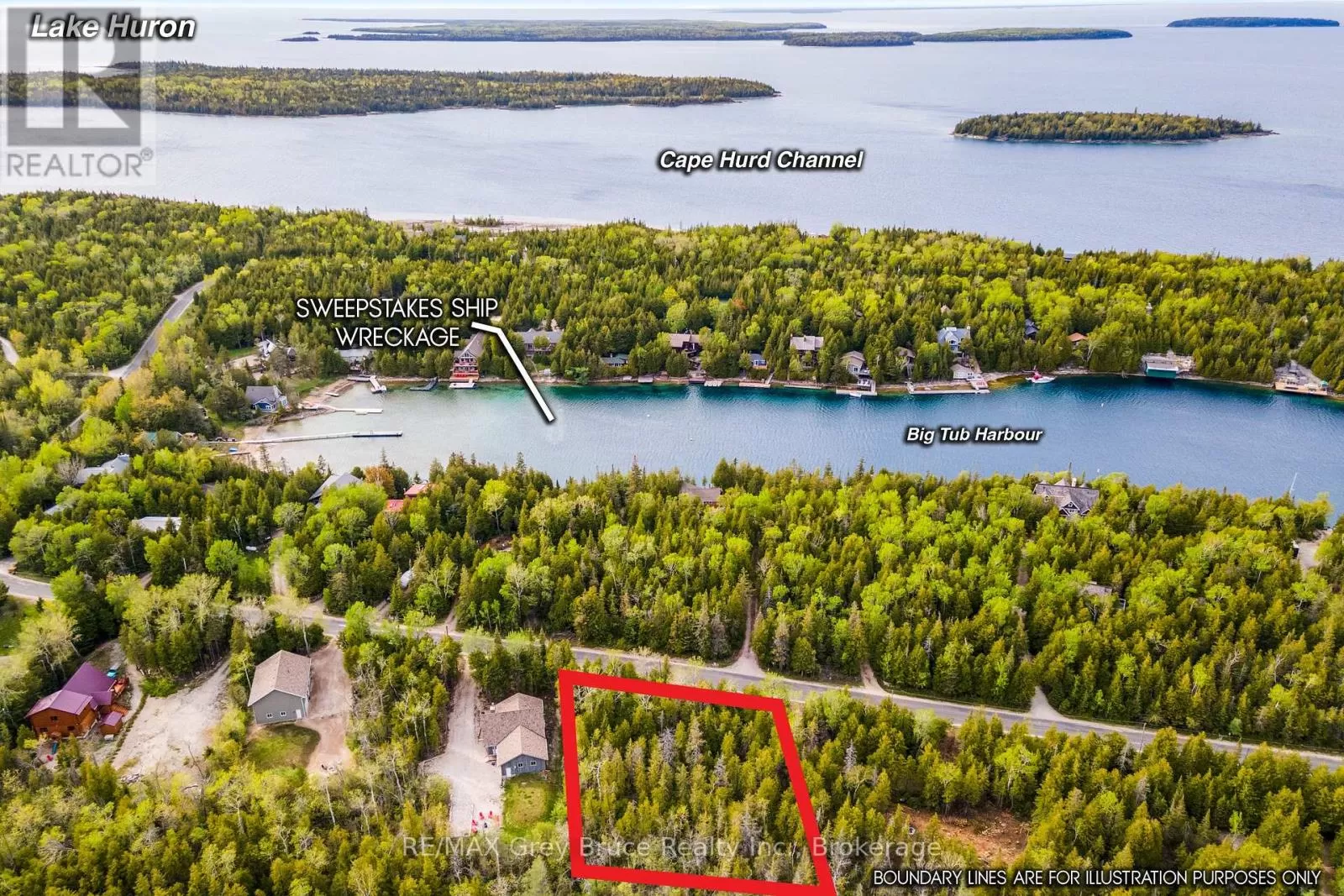 Lots 33 & 34 Big Tub Road, Northern Bruce Peninsula, Ontario N0H 2R0