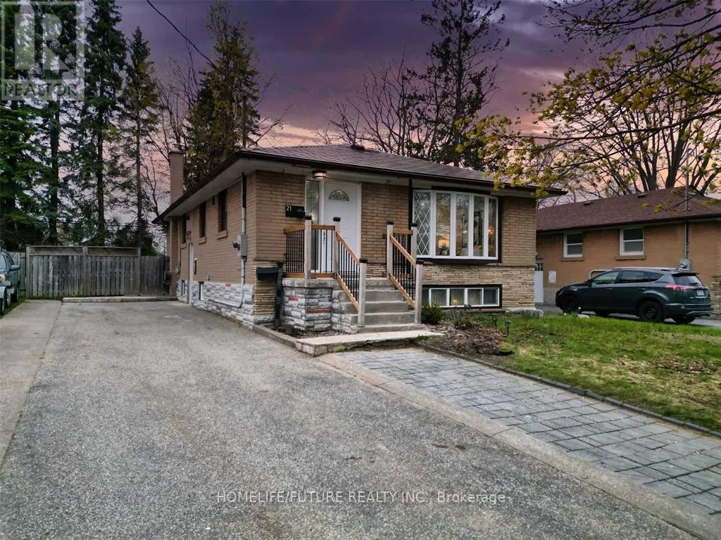 House for rent: Main - 21 Melchior Drive, Toronto, Ontario M1E 3W3