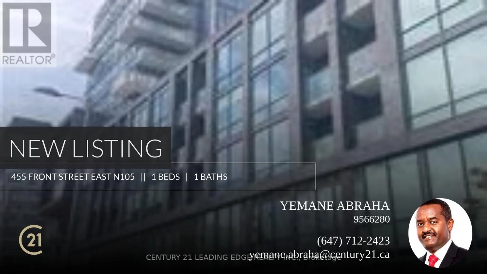 Apartment for rent: N105 - 455 Front Street E, Toronto, Ontario M5A 1G9