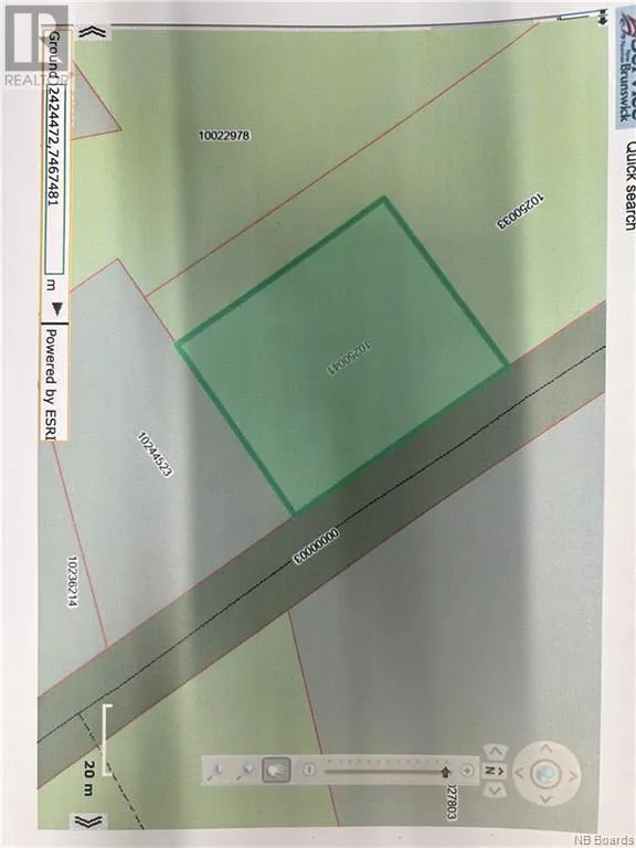 N/a Mckenna Road, Newburg, New Brunswick E7N 1V7