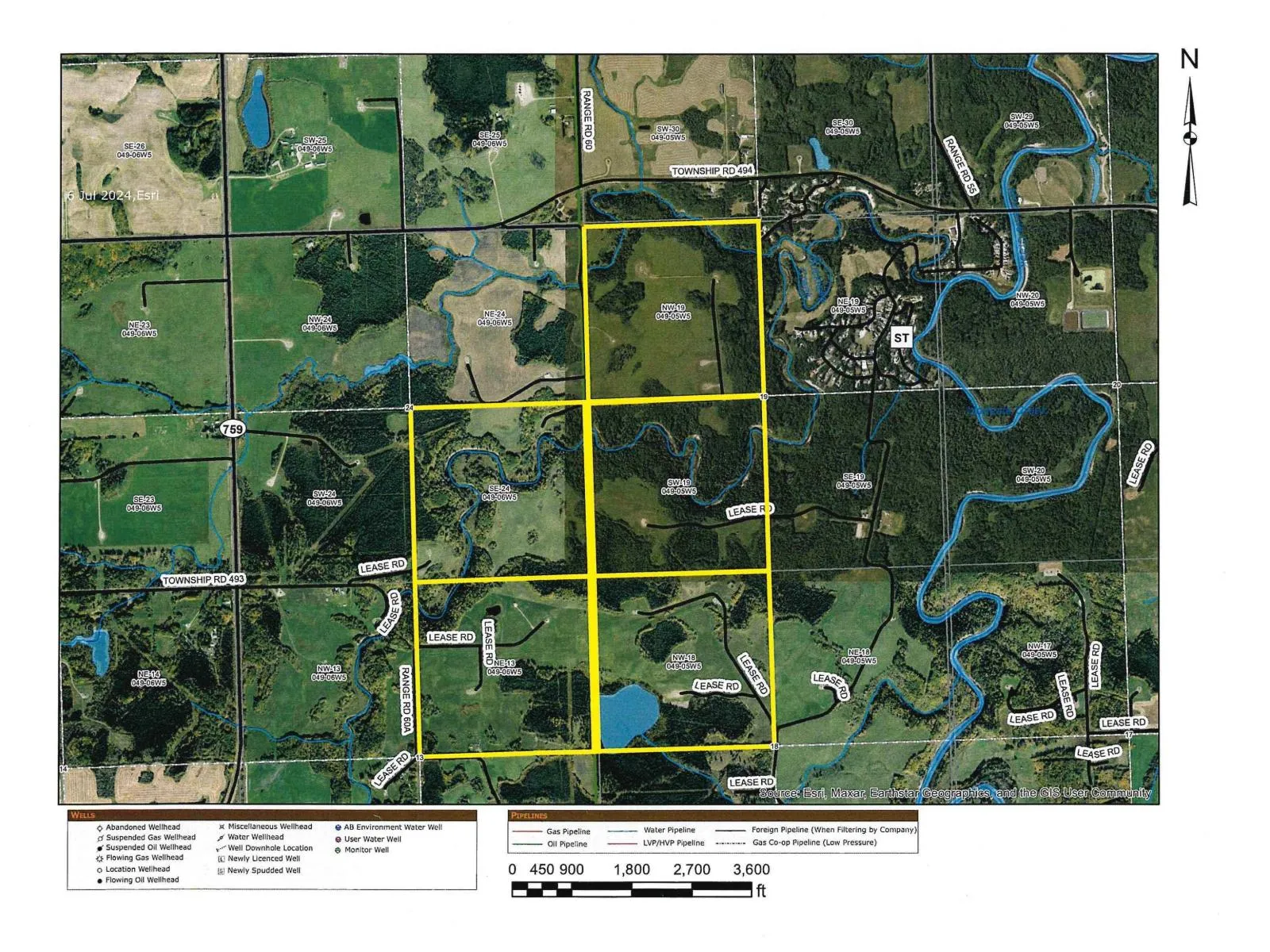 No Building for rent: Nw 18-49-5 W5m, Rural Brazeau County, Alberta T0C 1W0