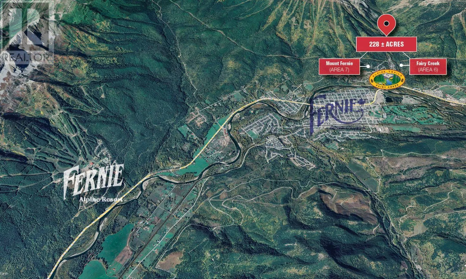 Residential Commercial Mix for rent: Parcel 1 Alpine Trail, Fernie, British Columbia V0B 1M5