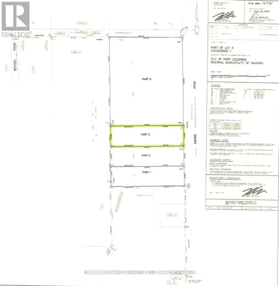 Part Three Empire Road, Port Colborne, Ontario L0S 1R0