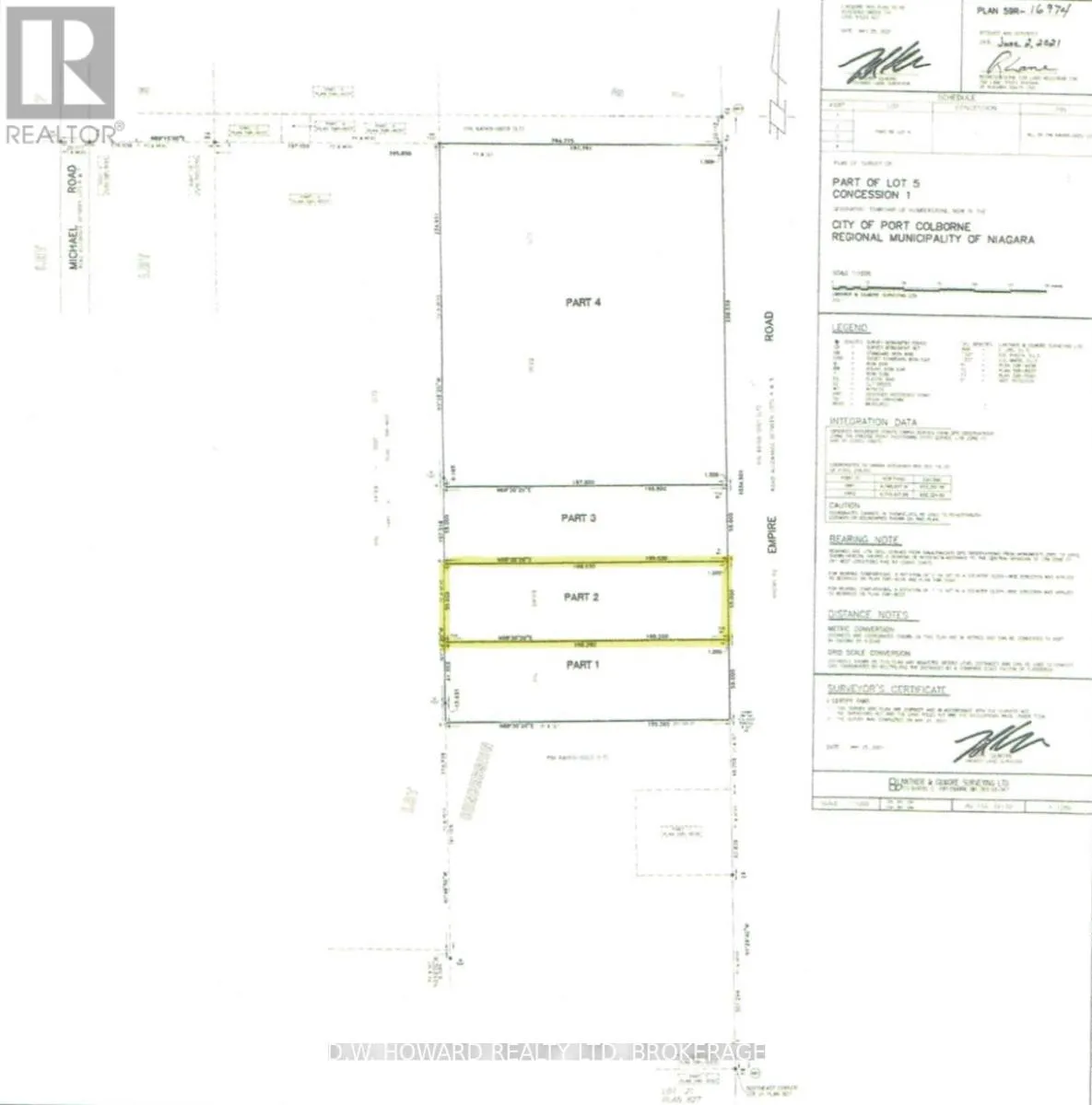 Part Two Empire Road, Port Colborne, Ontario L0S 1R0