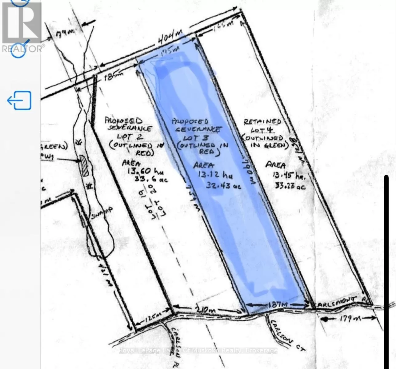 Pt 3 Of 35r27632 Carlsmount Road, Bracebridge, Ontario P1L 1X1