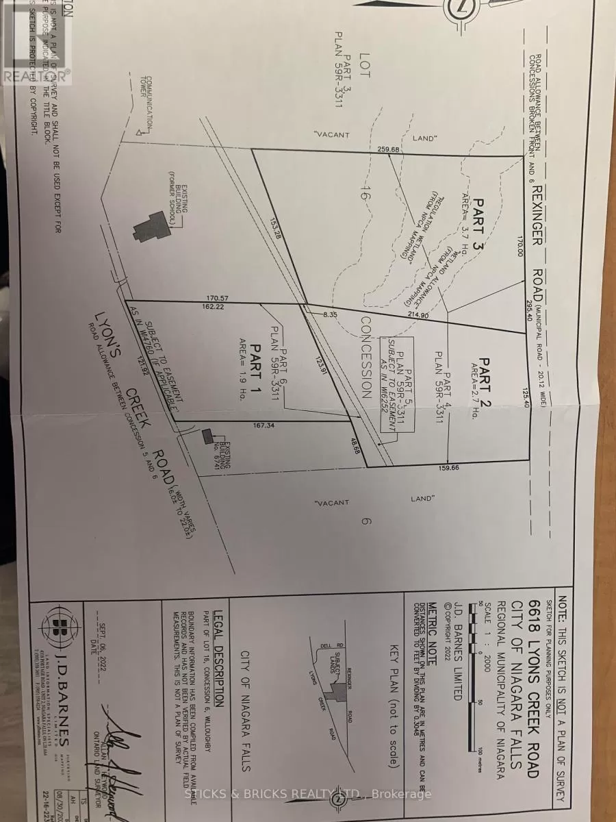 Pt Lt 16 Lyons Creek Road, Niagara Falls, Ontario L2E 6S6