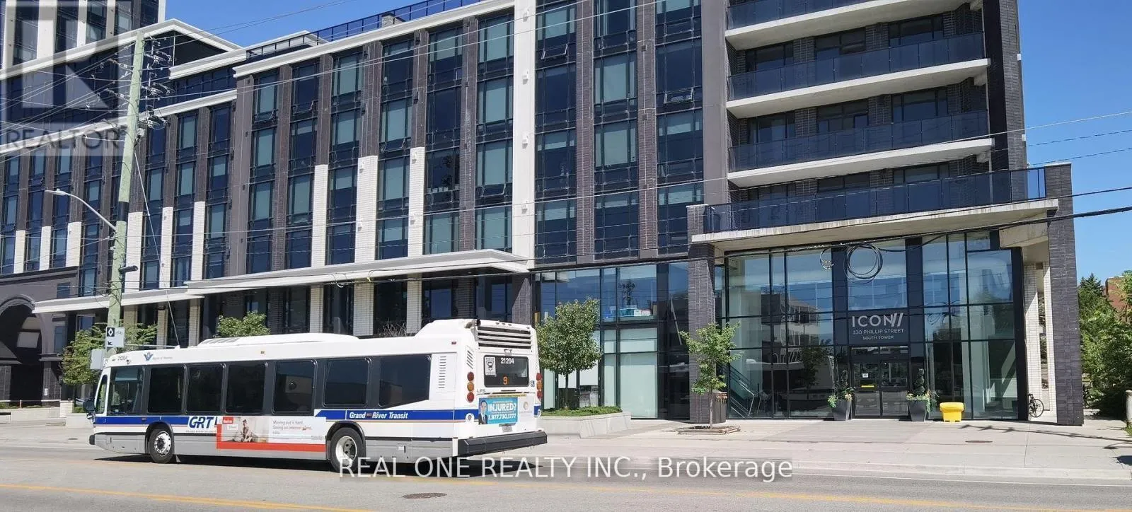 Apartment for rent: S1402 - 330 Phillip Street, Waterloo, Ontario N2L 3W9