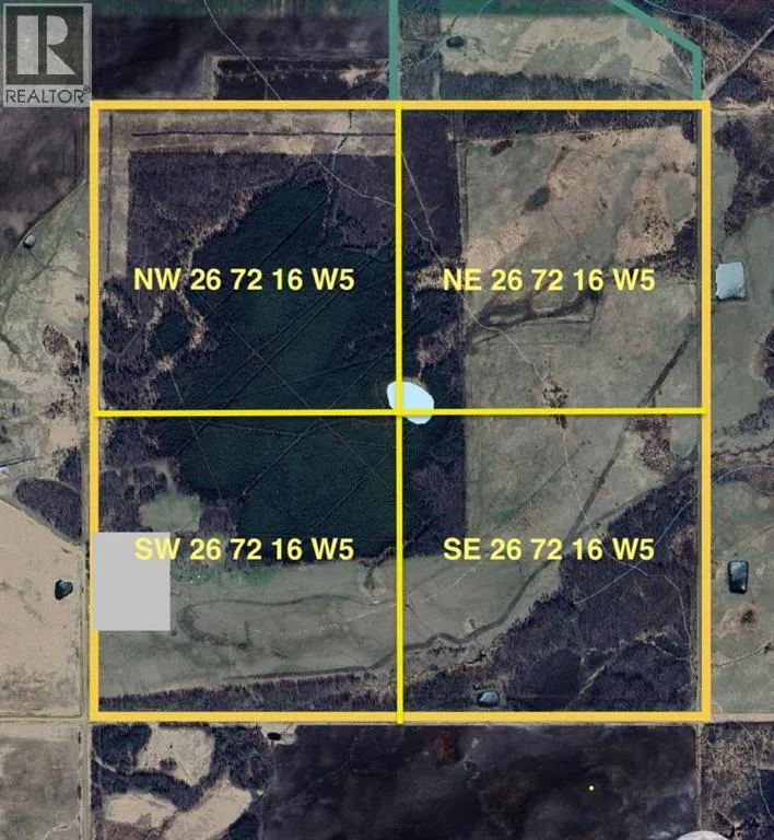 Sec 26 72 16 W5 Little Mountain Road, High Prairie, Alberta T0G 1E0