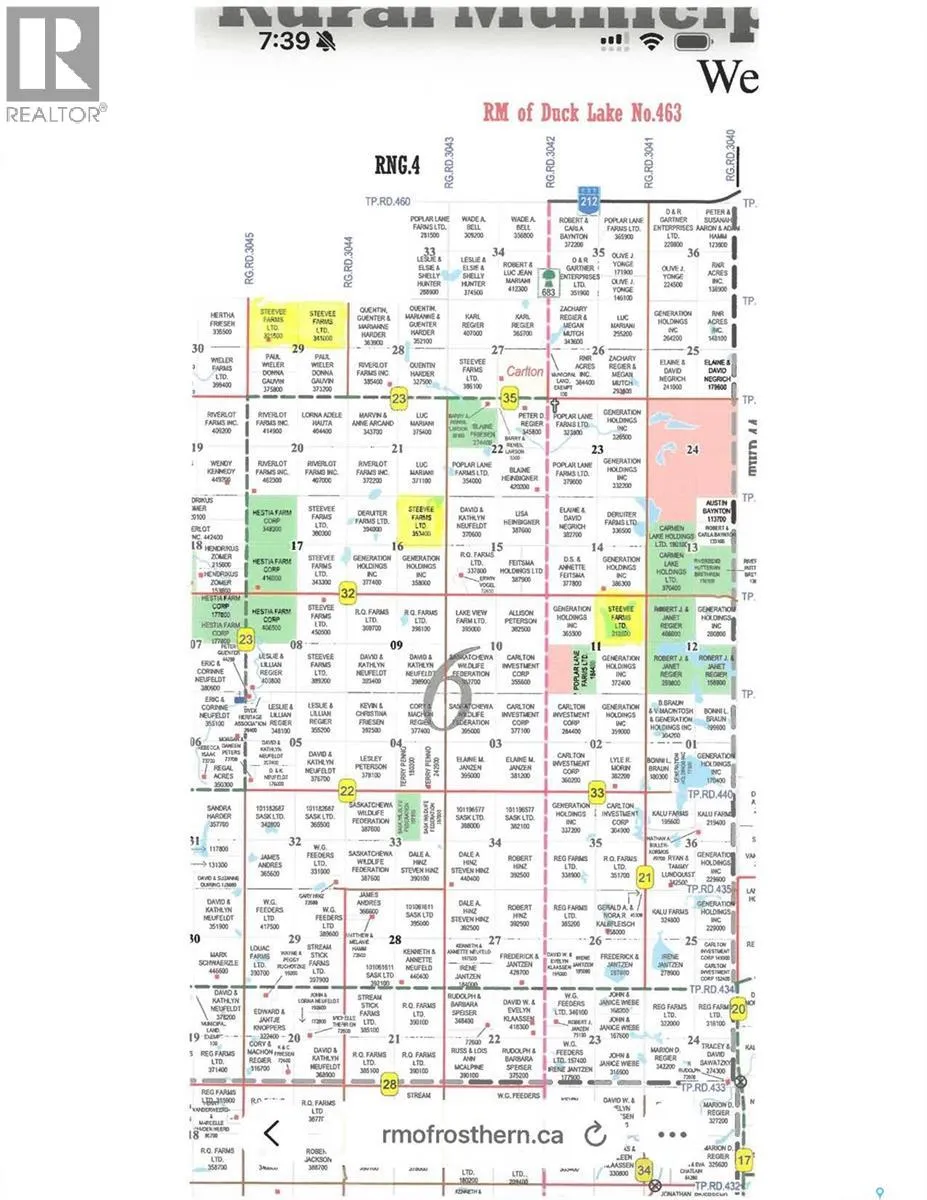 Unknown for rent: Steevee Farms Ltd, Land And Equipment, Rosthern Rm No. 403, Saskatchewan S0K 2H0