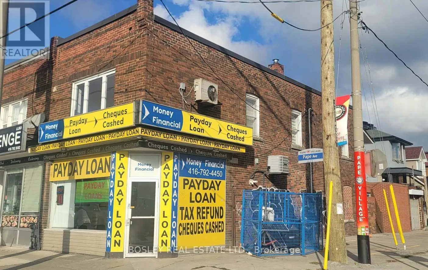 Residential Commercial Mix for rent: Upper - 1023 Pape Avenue, Toronto, Ontario M4K 3W1