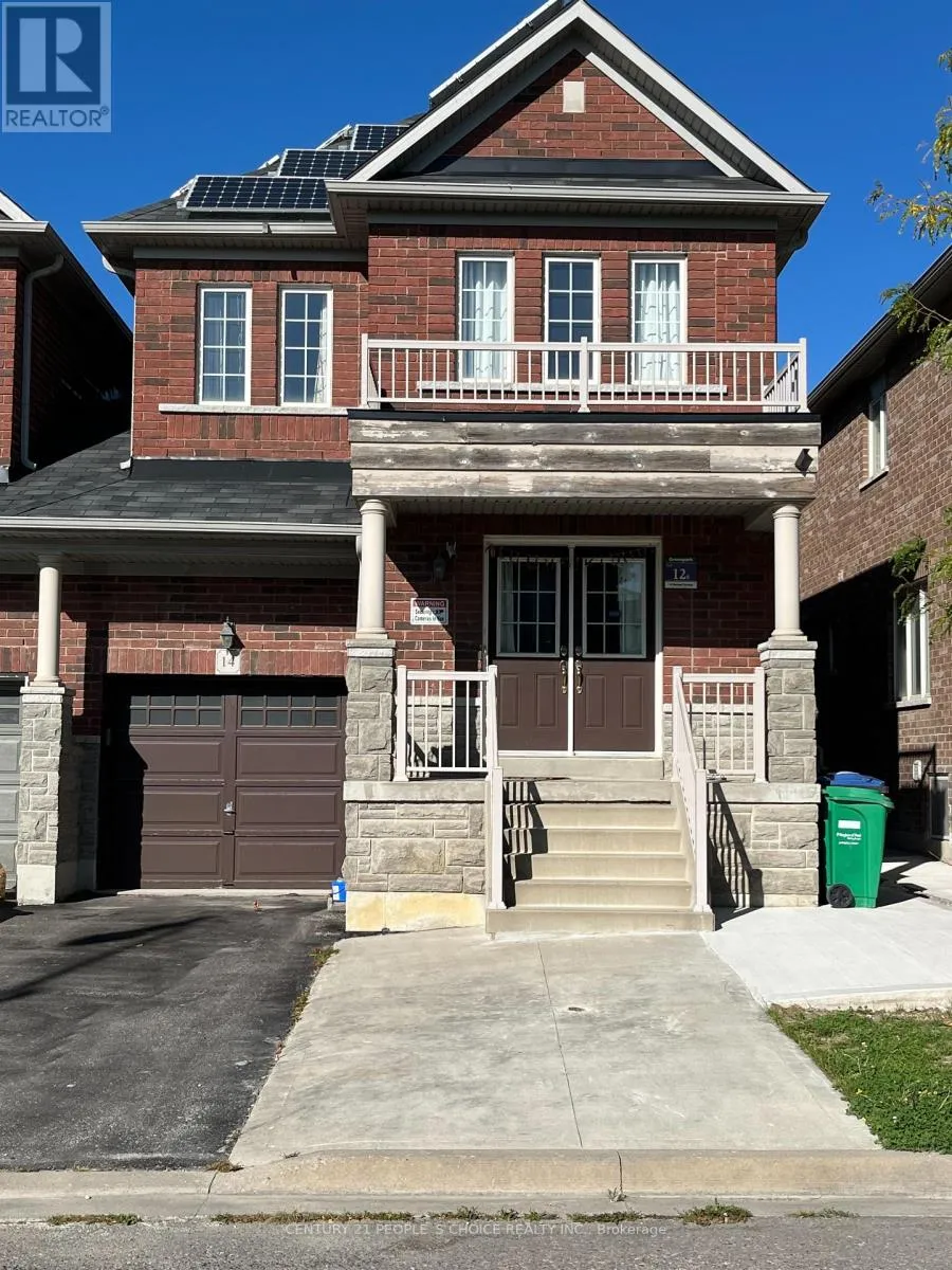 House for rent: Upper - 14 Bersan Terrace, Brampton, Ontario L6P 3T2