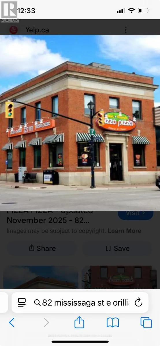 Upper 3rd Floor - 82 Mississaga Street E, Orillia, Ontario L3V 1V7