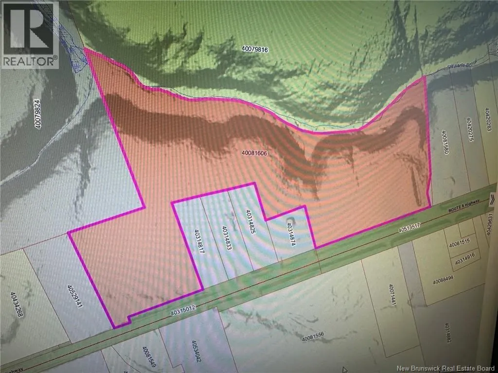 Vacant Lot Route 8, New Bandon, New Brunswick E9C 0A8