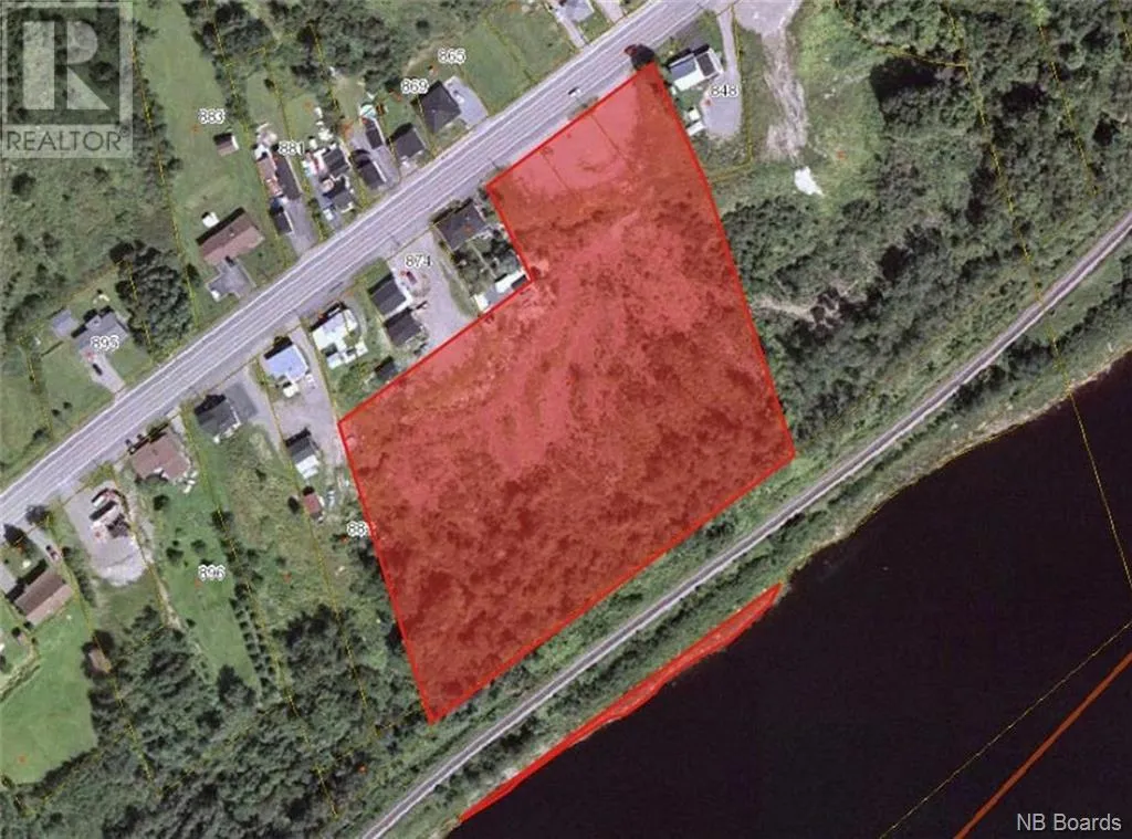 Vacant Lot Saint-franÃ§ois Street, Edmundston, New Brunswick E3V 4R3