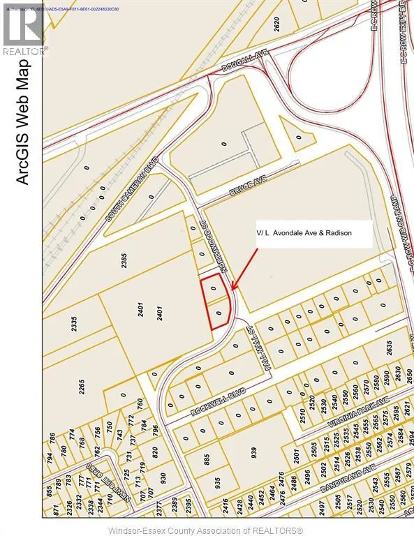 V/l Avondale & Radisson, Windsor, Ontario N9B 3P6