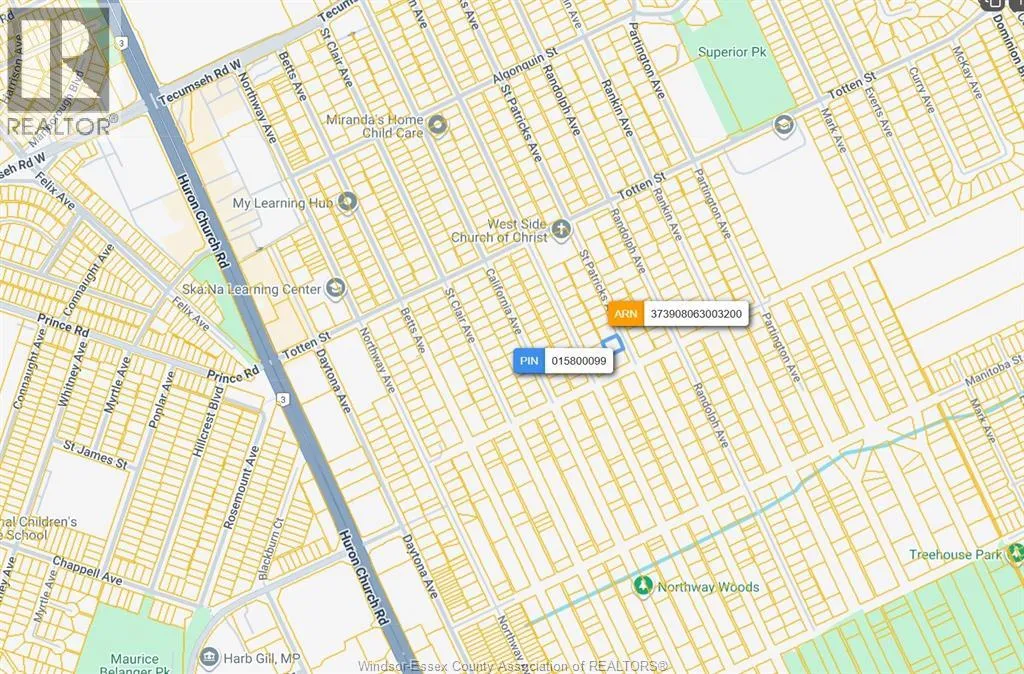 V/l St. Patrick's Avenue, Windsor, Ontario N9B 3T9