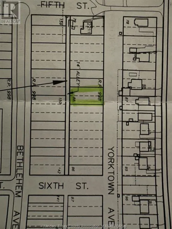 V/l Yorktown Avenue, Windsor, Ontario N9E 3T4