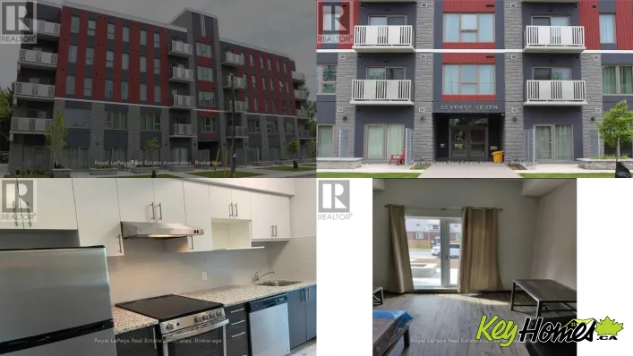 Apartment for rent: 105 - 77 LELAND STREET, Hamilton