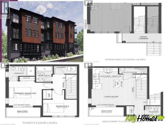 Row / Townhouse for sale: 2139 STRASBURG Road Unit# 3, Kitchener