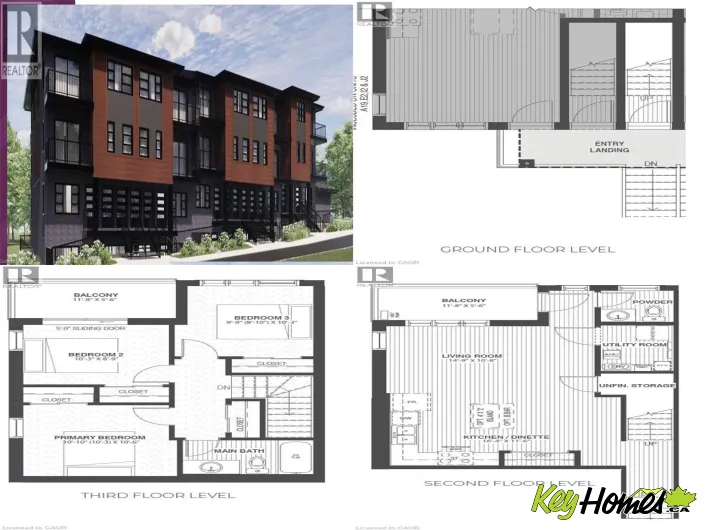 Row / Townhouse for sale: 2139 STRASBURG Road Unit# 4, Kitchener