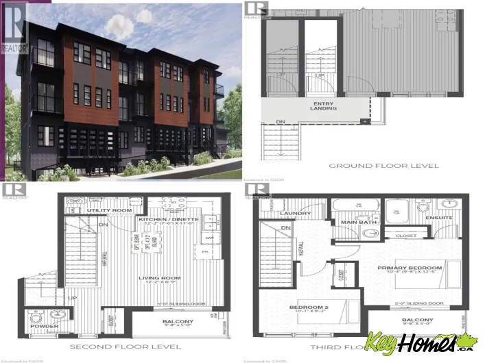 Row / Townhouse for sale: 2139 STRASBURG Road Unit# 6, Kitchener