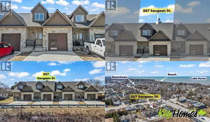 Row / Townhouse for sale: 227 SAUGEEN STREET, Saugeen Shores