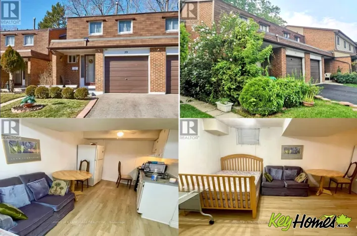 Row / Townhouse for rent: 29 BASEMENT - 3025 CEDARGLEN GATE, Mississauga