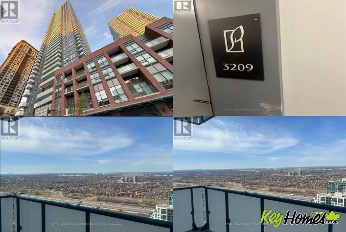 Apartment for rent: 3209 - 430 SQUARE ONE DRIVE, Mississauga
