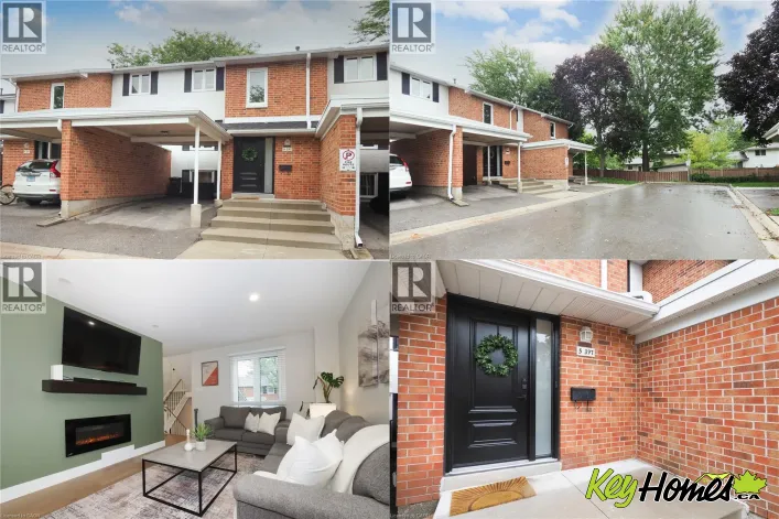 Row / Townhouse for sale: 397 KEATS Way Unit# 5, Waterloo