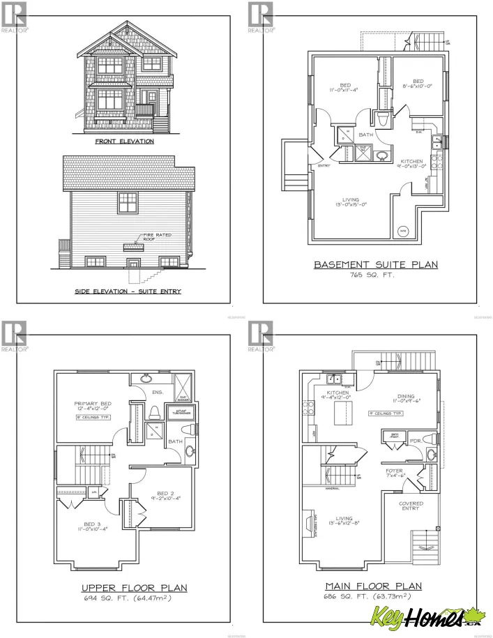 Duplex for sale: A 444 2nd St, Courtenay
