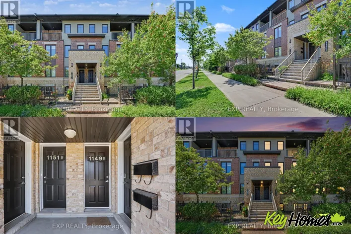 Row / Townhouse for sale: B - 1149 LONGFIELDS DRIVE, Ottawa