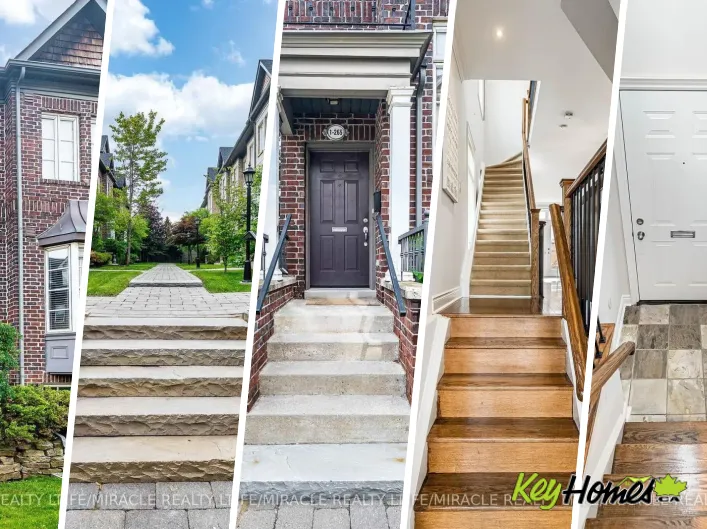 Row / Townhouse for sale: 1 - 265 VAN DUSEN BOULEVARD, Toronto