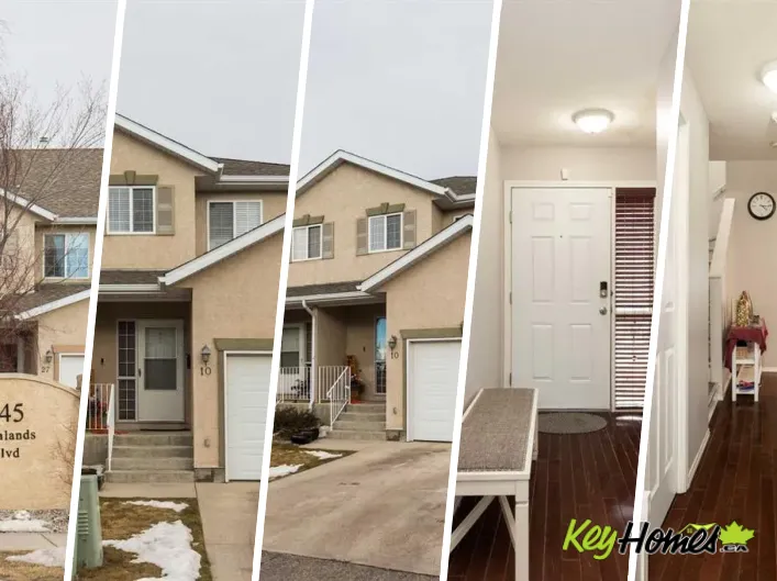 Row / Townhouse for sale: 10, 545 Highlands Boulevard W, Lethbridge