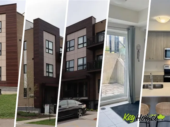 Row / Townhouse for sale: 10 PALACE Street Unit# B1, Kitchener