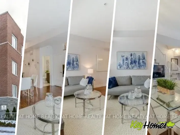 Row / Townhouse for rent: 104 - 5 RICHGROVE DRIVE E, Toronto