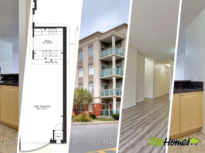 Apartment for rent: 107 - 7340 MARKHAM ROAD, Markham