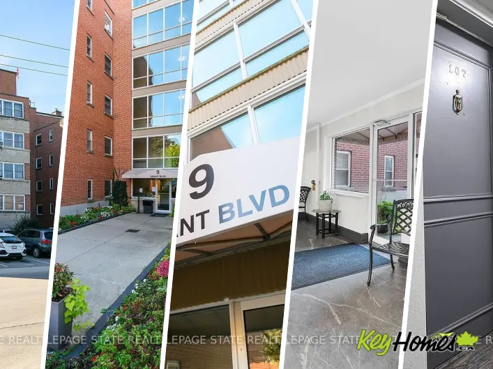 Apartment for sale: 107 - 9 GRANT BOULEVARD, Hamilton