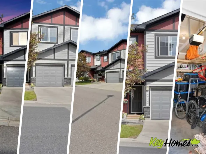 Row / Townhouse for sale: 107 Jumping Pound Common, Cochrane