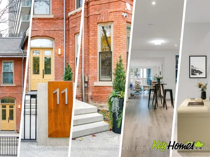 Row / Townhouse for sale: 11 GLOUCESTER STREET, Toronto