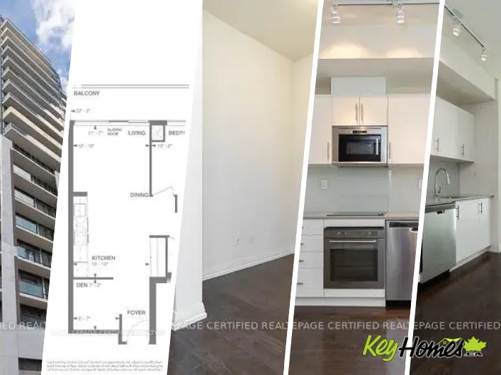 Apartment for rent: 1102 - 460 ADELAIDE STREET E, Toronto