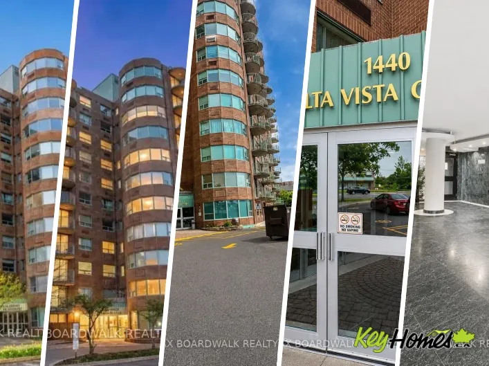 Apartment for rent: 1103 - 1440 HERON ROAD, Ottawa