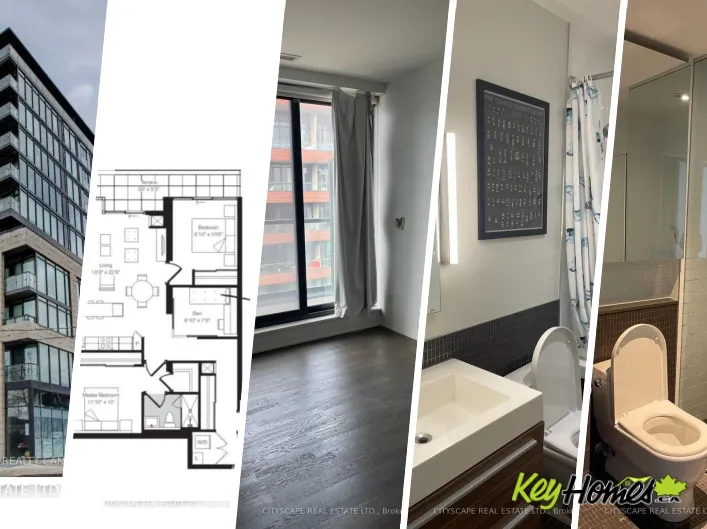 Apartment for rent: 1104 - 8 DOVERCOURT ROAD, Toronto