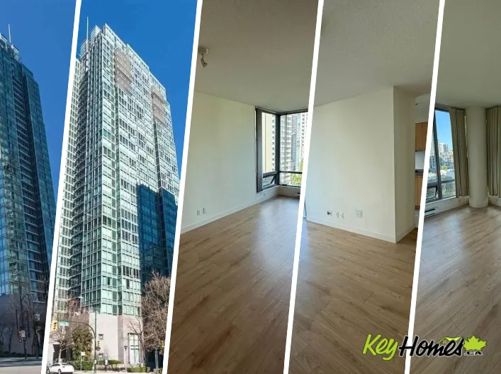 Apartment for rent: 1108 1200 W GEORGIA STREET, Vancouver