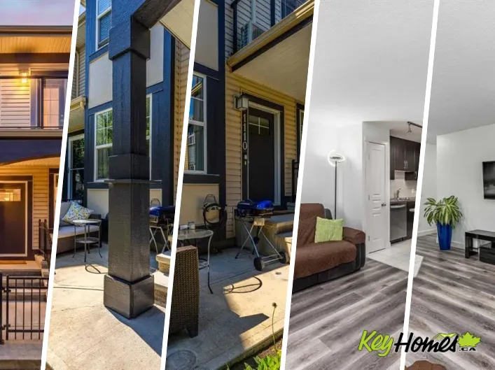 Row / Townhouse for sale: 1110 Mckenzie Towne Row SE, Calgary