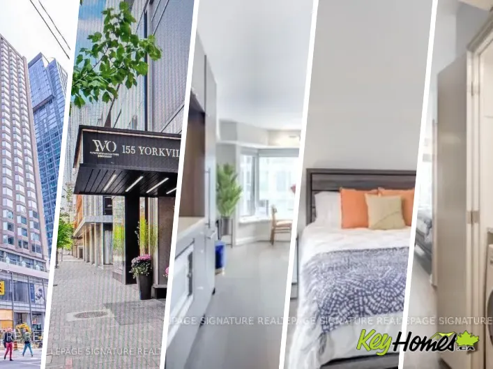 Apartment for rent: 1113 - 155 YORKVILLE AVENUE, Toronto